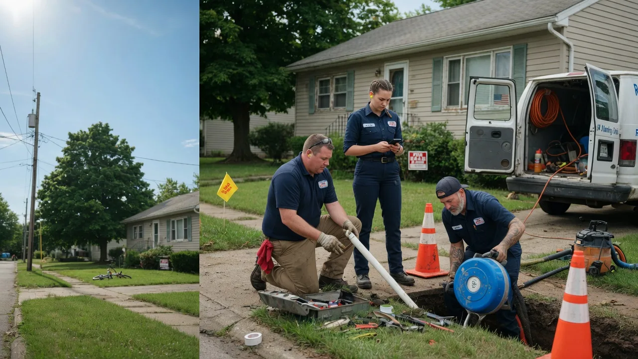 Sewer Line Repair in Hartford, IL near me